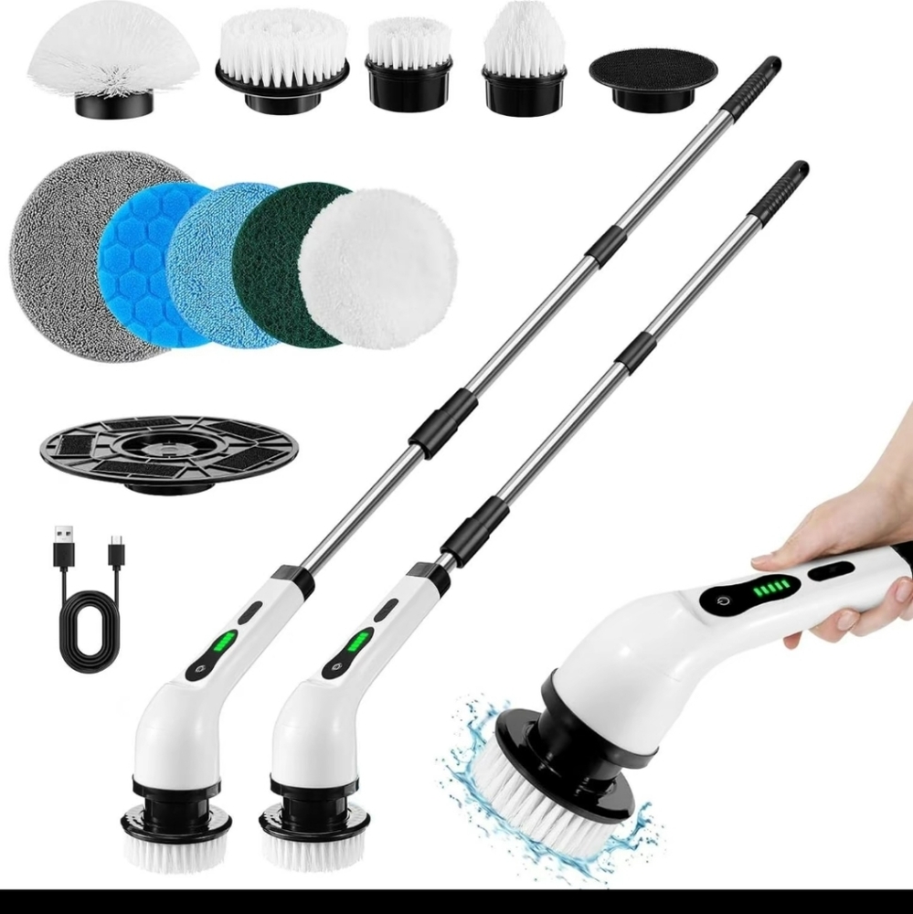 Bathroom scrubbers